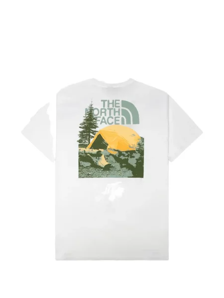 Къс тениска The North Face бяло