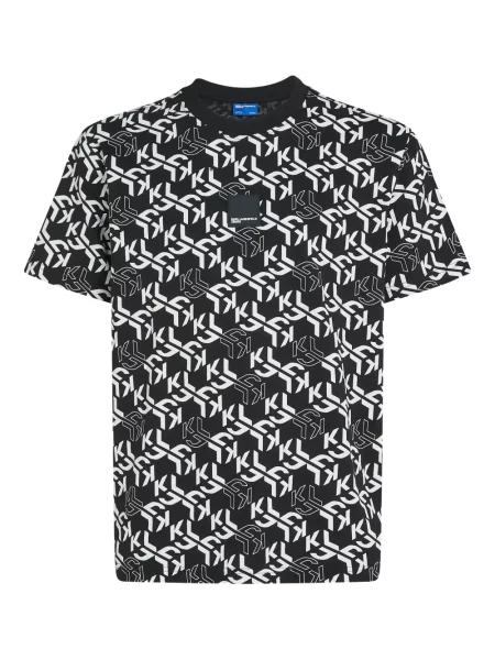Tricou Karl Lagerfeld Jeans negru