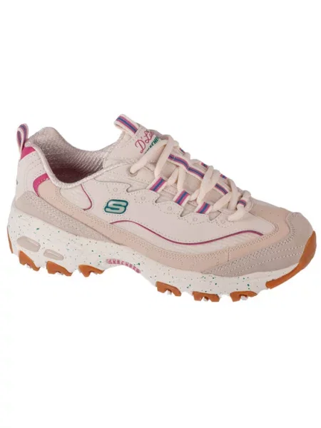 Skechers Sneakersy D'Lites Bold Views Béžová zelené