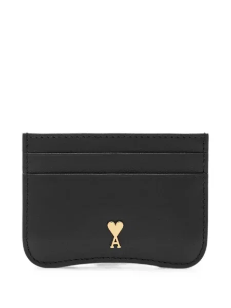 Portofel Ami Paris din piele negru