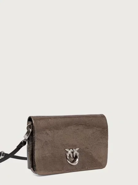 Rucsac Pinko plic gri