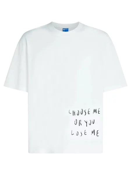 KARL LAGERFELD JEANS Marškinėliai KLJ x Pietro Terzini juoda balta