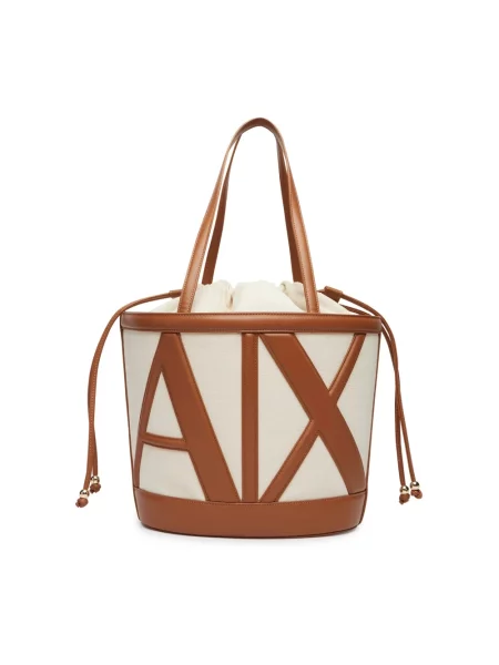 Torebka Armani Exchange brązowa
