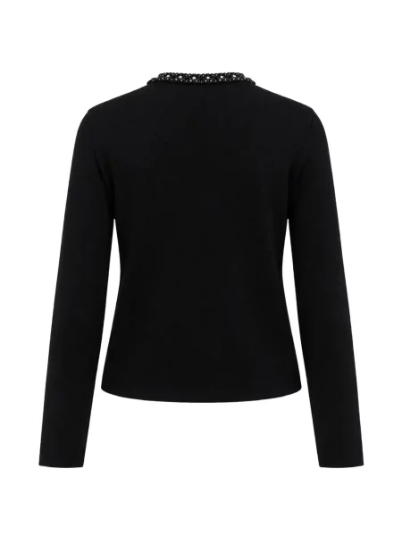 Cardigan Guess cu mărgele negru
