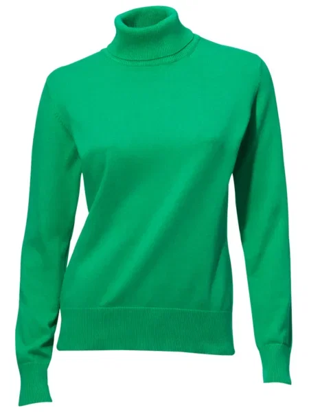 Heine Pulover travnato zelena