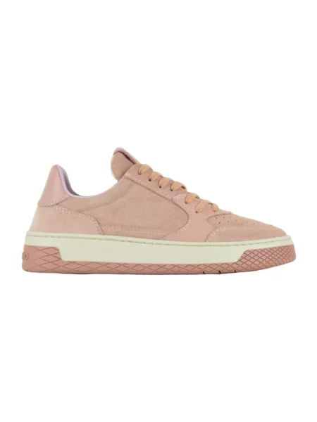 Sneakersy Panchic skórzane różowe