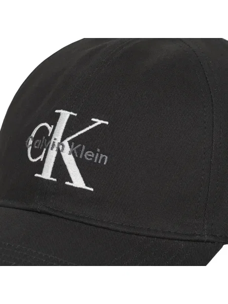 Șapcă Calvin Klein Jeans cu broderie negru