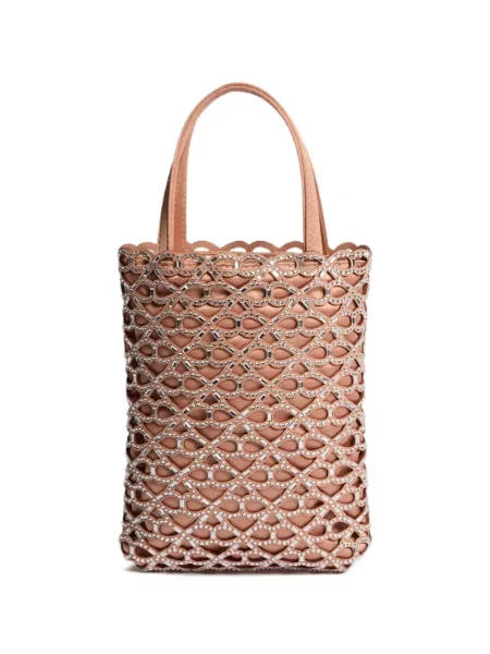 Shopper táska Anya Hindmarch rózsaszín