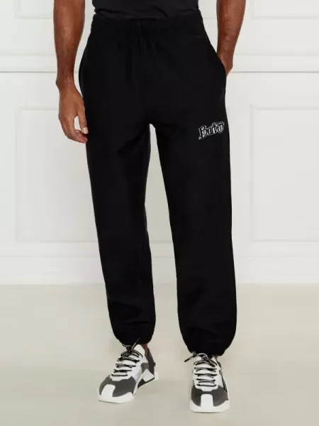 Burberry Pantaloni de trening JERSEY negru