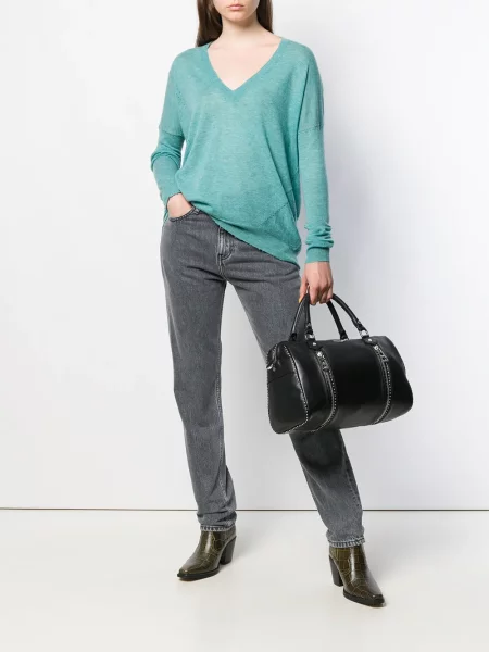 Kabelka Zadig&voltaire se cvočky černá