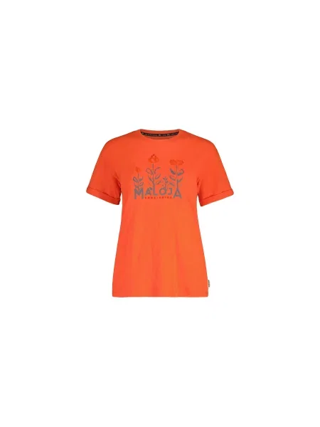 Maloja Cauria W Kobiety Koszulki Maloja Size: XS czerwony