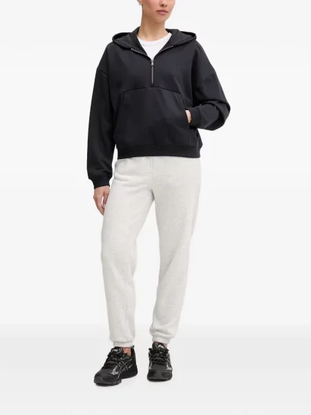 Hanorac cu glugă Under Armour cu autograf negru