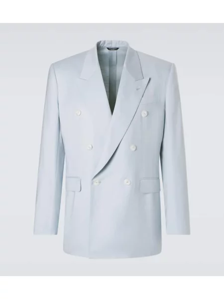 Blazer Dolce&gabbana dvojno zapenjanje modra