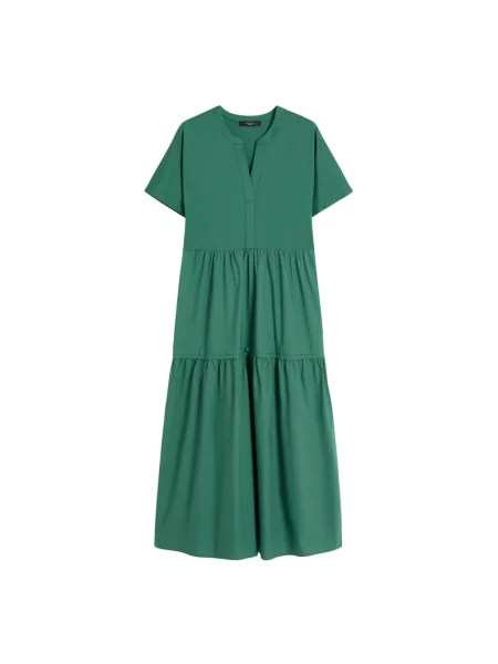 Sukienka midi Weekend Max Mara zielona