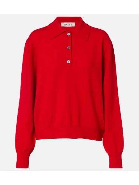 Pulover Róhe de lână roșu