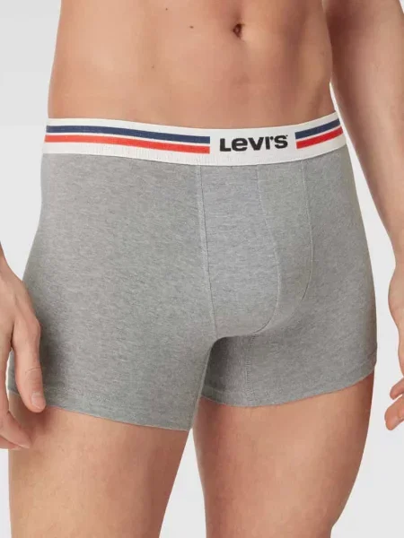 Obcisłe bokserki z elastycznym pasem z logo Levi's