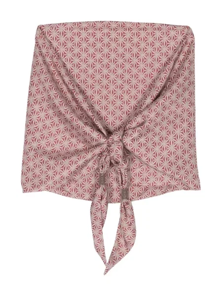 Fular Brunello Cucinelli de mătase cu model floral cu imagine