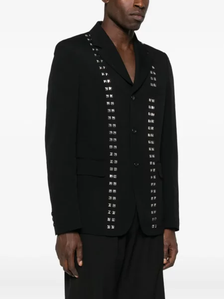 Geacă Black Comme Des Garçons cu tepi negru