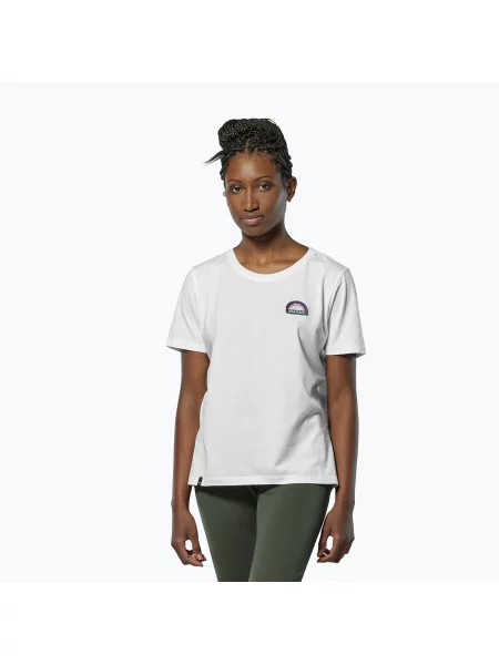 Tricou pentru femei Salewa Eagle Anniversary optical white alb