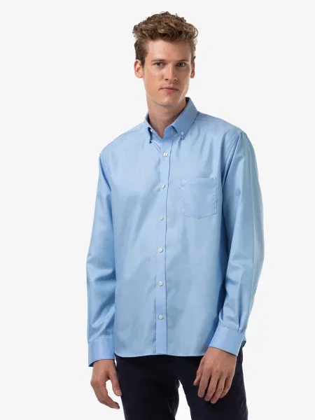 Сорочка Lacoste блакитний