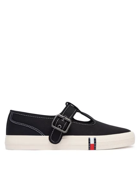 Tommy Hilfiger Tenisówki Archive Mary Jane czarny