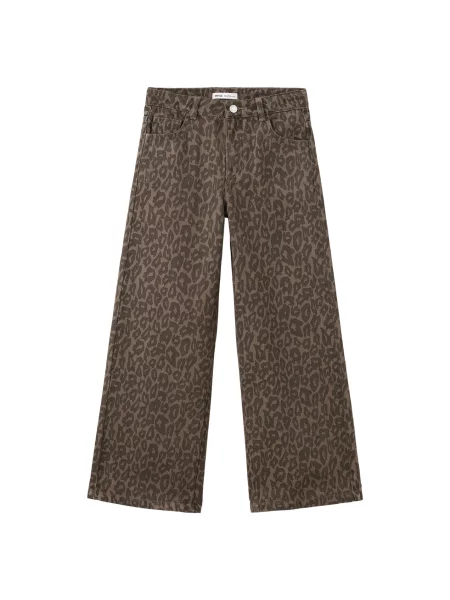 MANGO KIDS Jeans CHEETAH ombră / închis maro
