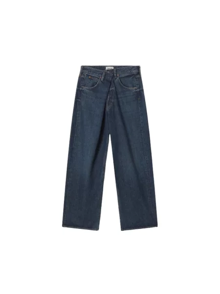 Jeansy Agolde niebieskie