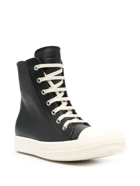 Sneakerși Rick Owens din piele negru