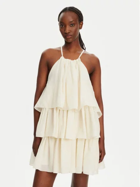 Eleh Sukienka koktajlowa beżowy