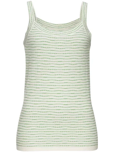 VIVANCE Top z naramnicami kremna / kivi