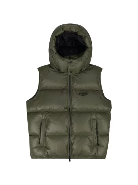Vestă Purple Brand cu glugă verde