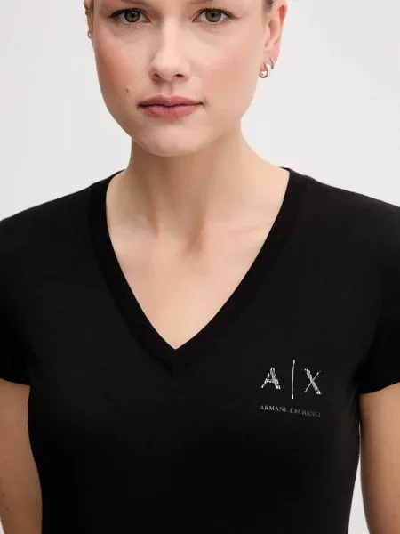 Tričko Armani Exchange černá