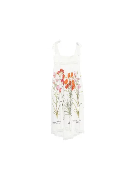 Sukienka maxi Alberta Ferretti biała