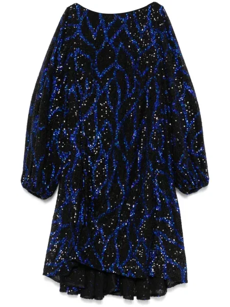 Mała mały sukienka mini Talbot Runhof garniturowa czarna