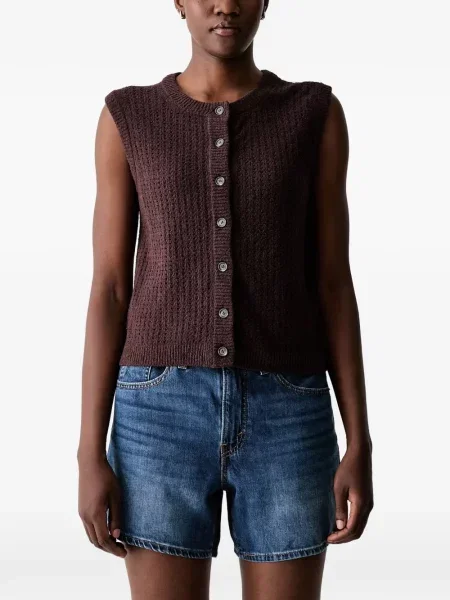 Cardigan Marc O'polo tricotate maro
