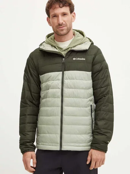 Спортно яке Columbia Powder Lite II зелено