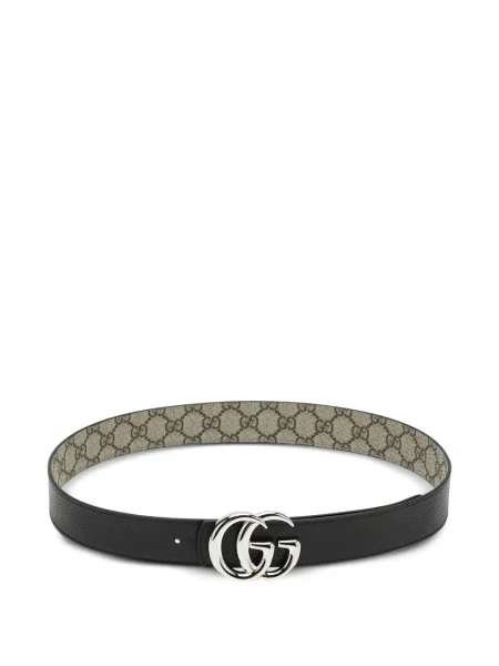 Bőr öves megfordítható öv Gucci