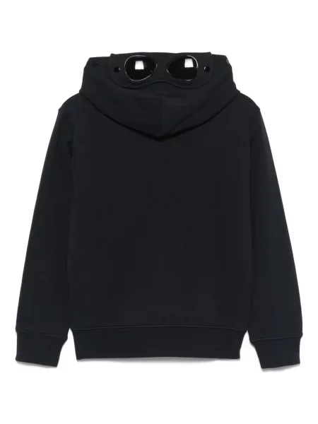 Bluza z kapturem dziecięca C.p. Company niebieska