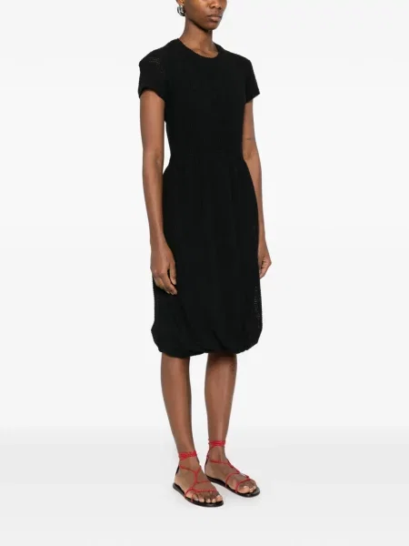 Костюм миди рокля Jil Sander до коляното черно
