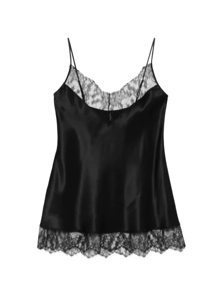 Rochie Carine Gilson de mătase negru