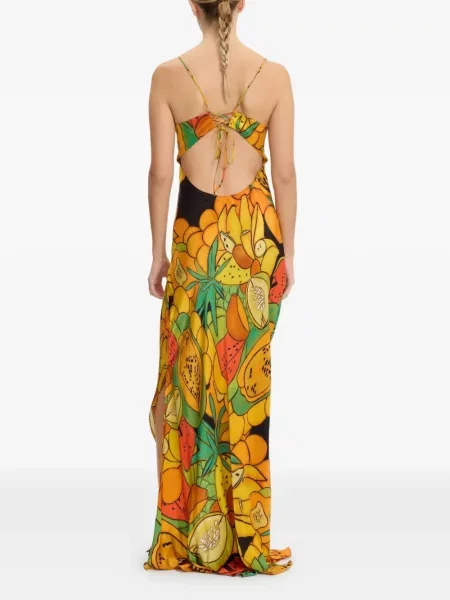 Rochie maxi Donde Esteban portocaliu