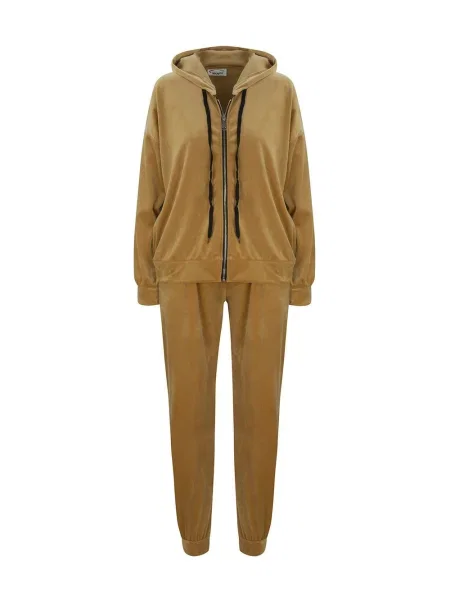 Trenirka Pri s kapuco kaki