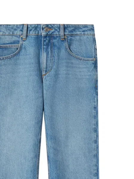 Pantaloni Isabel Marant albastru