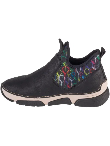 Botine Rieker negru