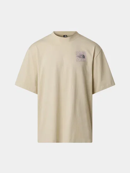 Футболка The North Face M SUN OVERSIZE SHORT SLEEVE TE бежевий