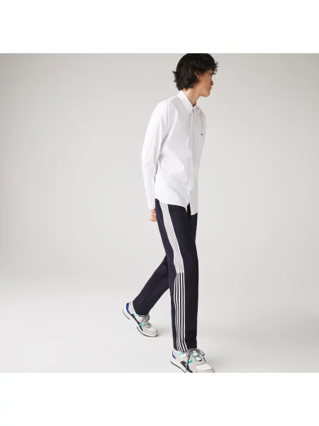 Lacoste Koszula O Regularnym Kroju Z Bawełny Premium biała