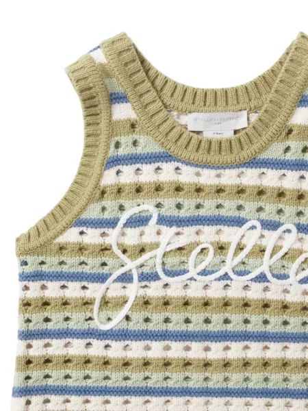 Top dziecięcy Stella Mccartney zielony
