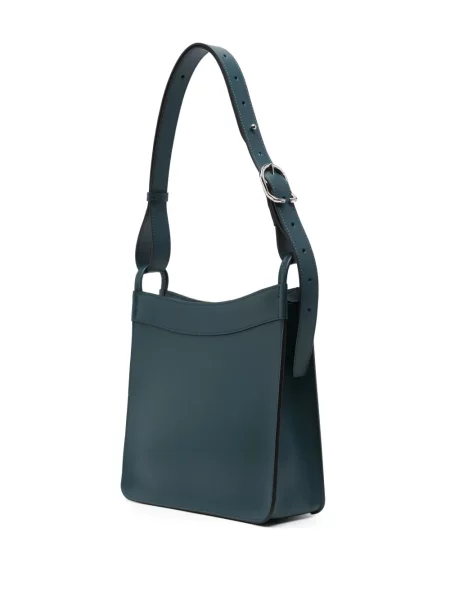 Geantă Longchamp din piele albastru
