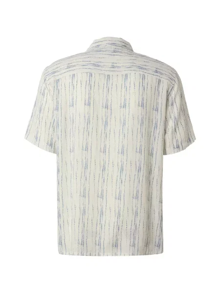 INDICODE JEANS Košeľa Speks zafírová biela