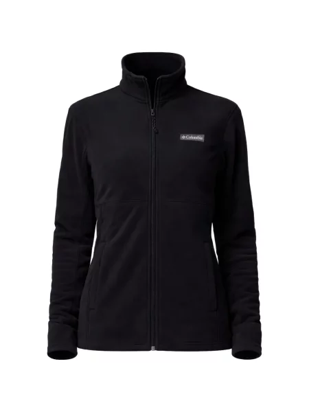 Gulerat hanorac din fleece Columbia din fleece negru
